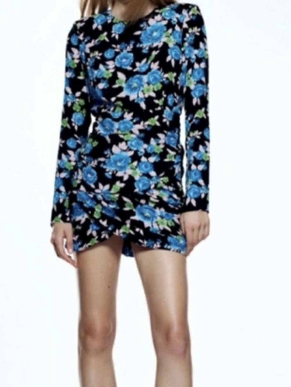 NEW ZARA...FLORAL MINNI DRESS SIZE:M